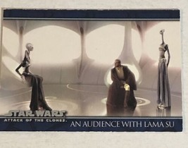 Attack Of The Clones Star Wars Trading Card #50 Ewan McGregor Samuel L Jackson - $1.97