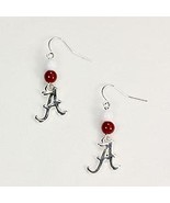 Alabama Crimson Tide Silver Plated Wire Earrings - $19.07 CAD