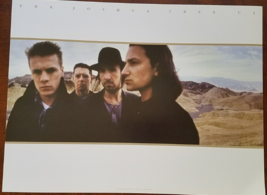 U2 &#39;the Joshua Tree&#39; 12&quot; X 16&quot; Promo Cardstock Poster, New - £7.95 GBP