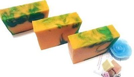 Moroccan Mint&#39;- Homemade All natural Carrot Aloe Bath soap . - $8.21 CAD