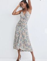 Veronica Beard Women&#39;s Caramel Brown Aldana Dress Size 14 - $209.41 CAD