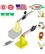 Universal Ryobi 18V Adapter with Superior Fuse &amp; Wiring for RC Upgrades - $35.86 CAD