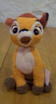 Disney Store Cute S Oft Bambi Deer 6&quot; Plush Stuffed Animal New w/ Tag - £12.85 GBP