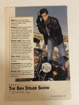 Ben Stiller Show TV guide Print Ad Bob Odenkirk Janeane Garafolo Andy Do... - £4.77 GBP