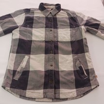 Carhartt 103239 103 Women's Tan/Gray Rugged Flex Hamilton Fleece Lined Shirt Sm image 10