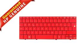 HP Mini 1000 1120NR 1125NR 84 Keys QWERTY Red Laptop Keyboard 508800-131 - $48.38