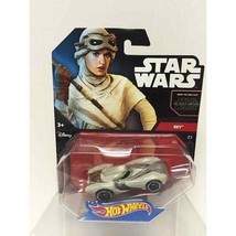 Star Wars Rey Character Car 1:64 Hot Wheels - £5.48 GBP