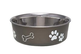 Loving Pets Classic Dog Bowl Espresso 1ea/MD - £11.01 GBP