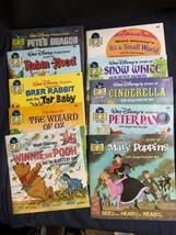 10 NEW Vintage 1977 Disney 33RPM Records And Books - £189.57 GBP