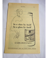 1960 Two sided South Africa Ad Schweppes Indian Tonic Water &amp; Travel Bureau - $12.33 CAD