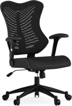 Flash Furniture Kale High Back Designer Black Mesh Executive Swivel Ergo... - $204.56