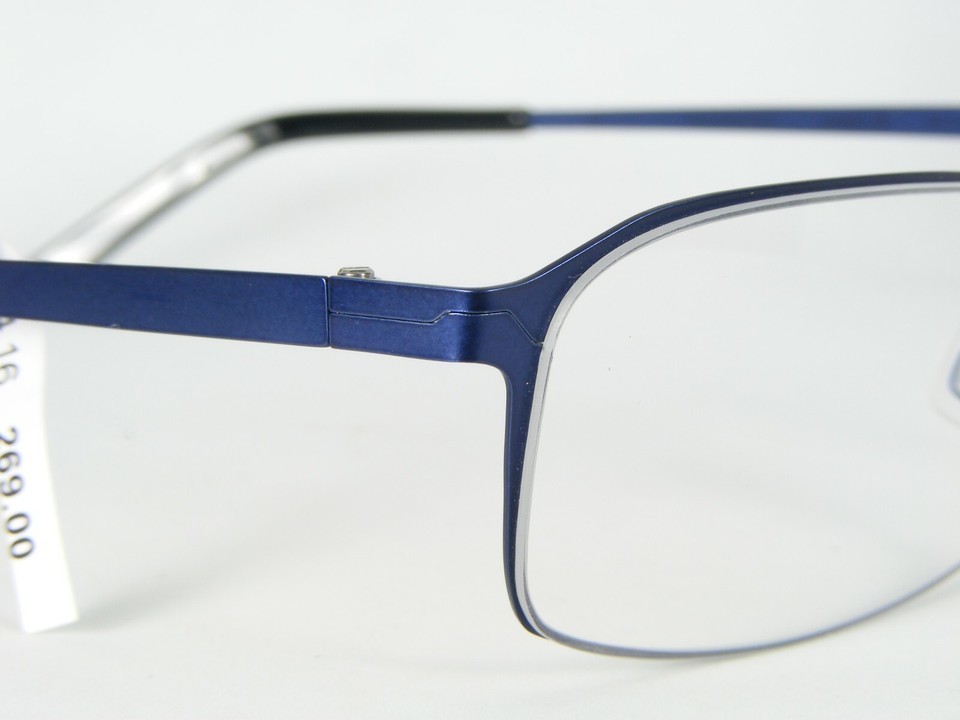 MEISTERWERK PATENT IB BLUE EYEGLASSES GLASSES METAL FRAME 54-16-140mm Germany Item image 6