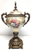 18inch Victoria Fancy Vase with Lid - £54.14 GBP