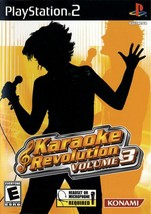 Karaoke Revolution Volume 3 PlayStation 2 Video Game PS2 Sing Concert Konami - $6.53