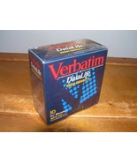 Vintage Box of 10 Verbatim 3.5 HD Computer Disks in Unopened Package of ... - £6.04 GBP