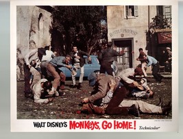 Monkeys, Go Home!-Dean Jones-11x14-Color-Lobby Card-Walt Disney - $32.98