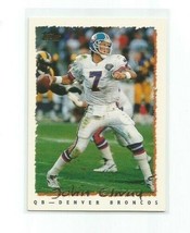 John Elway (Denver Broncos) 1995 Topps Football Card #400 - £3.90 GBP