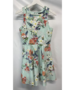 Ava &amp; Yelly Floral Girls Fit Flare Special Occasion Dress Lined Sleevele... - $33.87 CAD