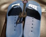 Men&#39;s slides New York Giants Size 11 12 flip flops Brand New with tags NFL - $11.99