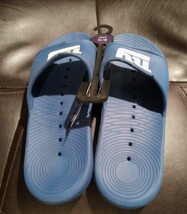 Men&#39;s slides New York Giants Size 11 12 flip flops Brand New with tags NFL - $11.99