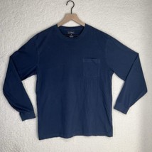 L.L. Bean Men&#39;s Unshrinkable Long Sleeve Blue Medium - £15.96 GBP