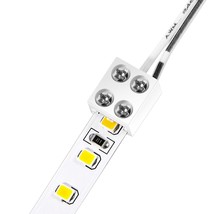 25-Pack Led Tape Light Connectors Solderless Terminal Block Led Strip Co... - £44.04 GBP