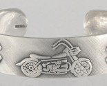 Motorcycle Unisex Bracelet .925 Silver 197298 - £79.38 GBP