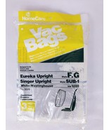Home Care Vacuum Cleaner Bags Upright 3026 Eureka F&amp;G Singer Singer Sub-1 - $14.24 CAD
