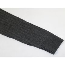 Men's Sweater Knit By BRANGO Turkey Polo Neck Cotton Blend 21228 Charcoal Gray image 4