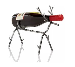 Holiday Lane the Holiday Collection Iron Reindeer Bottle Holder C210454 - £26.43 GBP
