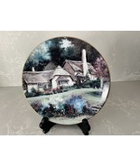 Marty Bell Lorna  Doone Cottage English Country Cottages Plate No 2381C ... - £3.88 GBP