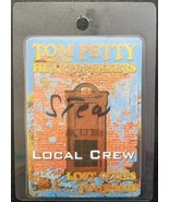 TOM PETTY LOST CITIES 2003 - ORIGINAL TOUR CONCERT LAMINATE BACKSTAGE PASS - $20.00