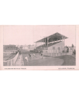 Belleair Florida ~ Colosseum Bicycle Rail ~ 1900s Advertising Trade Card-
sho... - $145.95