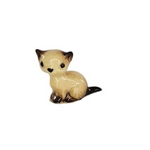 Hagen Renaker Siamese Kitten Seated Cat Tiny Figurine - £11.06 GBP