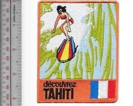 Vintage Surfing France Discover - Decouvrez Tahiti Society Is French Polynesia P - £7.89 GBP