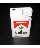 Vintage SWING MARLBORO CIGARETTES Automatic Gas Butane White Lighter - €7,70 EUR