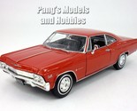 Chevrolet Impala (1965) SS 396 1/24 Scale Diecast Metal Model by Welly -... - £25.70 GBP