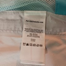 Columbia RL0176 Women's OutDry Turquoise/Gray Nylon Rain Jacket Hooded Chest 38" image 5