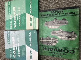 1961 Chevrolet CHEVY CORVAIR Service Repair Shop Manual Set W Parts Catalog + - $69.95