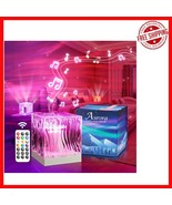 Dimmable Crystal Lamp Projector for Bedrooms - Remote Control &amp; 15 Music... - $70.23 CAD