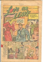 Secret Romances #8 1952-Superior-spicy GGA-women stepping from panels-P - £57.24 GBP