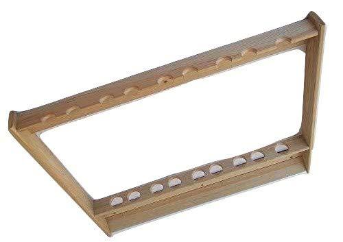 Wallmount Fishing Pole and Rod Rack ~ Unfinished - $90.00