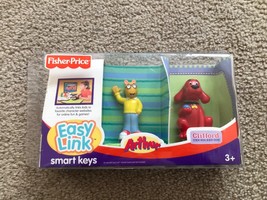 Fisher Price Easy Link Smart Keys Accessory With ARTHUR &amp; CLIFFORD  2007... - $12.19