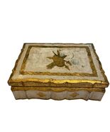 Vintage  Wooden Florentine Jewelry Box - $61.23 CAD