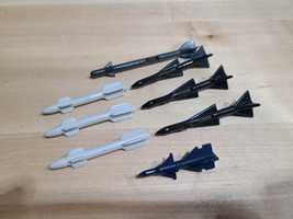 1980S Gi Joe Whale Hovercraft Missiles Unbroken Parts Lot Arah 80S Black Blue - £12.70 GBP