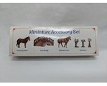 Liberty Falls AH51 Miniature Accessory Set Horses Bridge Mailboxes - $22.27
