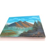 Original Oil Landscape Painting Misty Mountains 12" x 16" Canvas Painting MC - $4,682.30 MXN