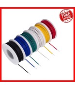 Durable 20 AWG Hookup Wire Set - 6 Color Kit, 26.3 Feet Each for Breadbo... - $568.83 MXN