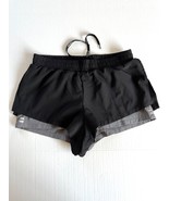 Hind Athletic Shorts Side Pockets Drawstring Elastic Waist Black Gray, S... - $356.58 MXN