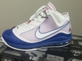 NEW Nike Lebron 7 VII QS LA Dodgers Blue Basketball Shoes DJ5158-100 M Size 8.5 - £179.63 GBP